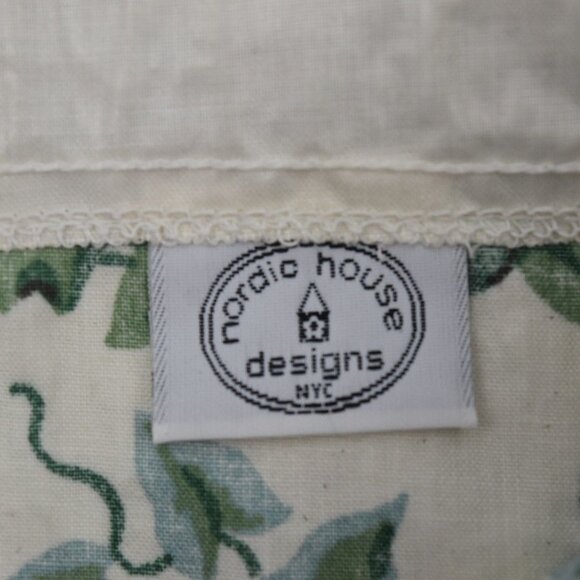 2 Nordic House Designs Floral Print Chintz Cotton Drawstring Bag Vintage - Picture 4 of 10